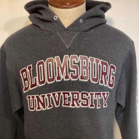 Bloomsburg University Huskies Men’s Hoodie size medium Russell Athletic - Picture 2 of 13